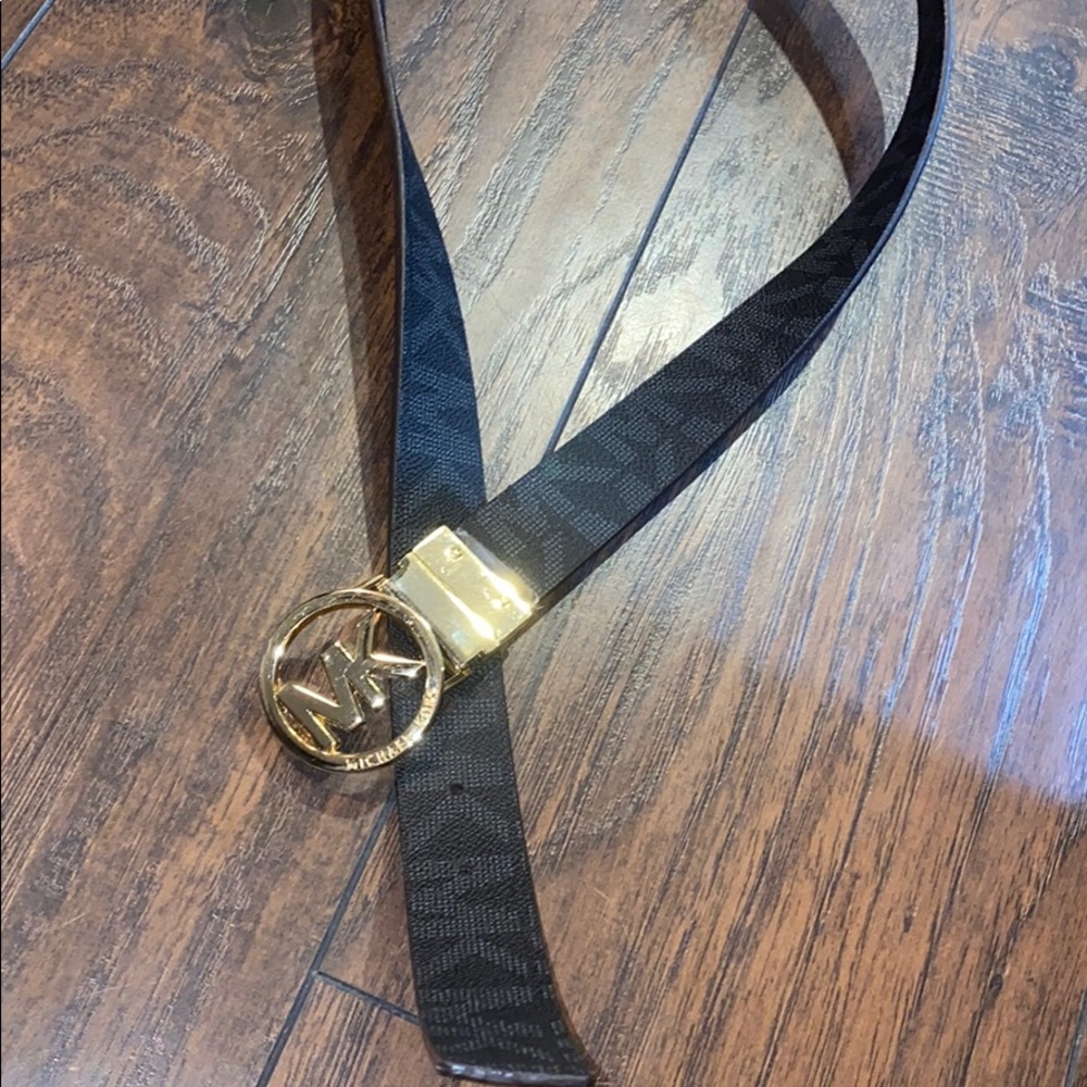 Reversible MK belt, women’s